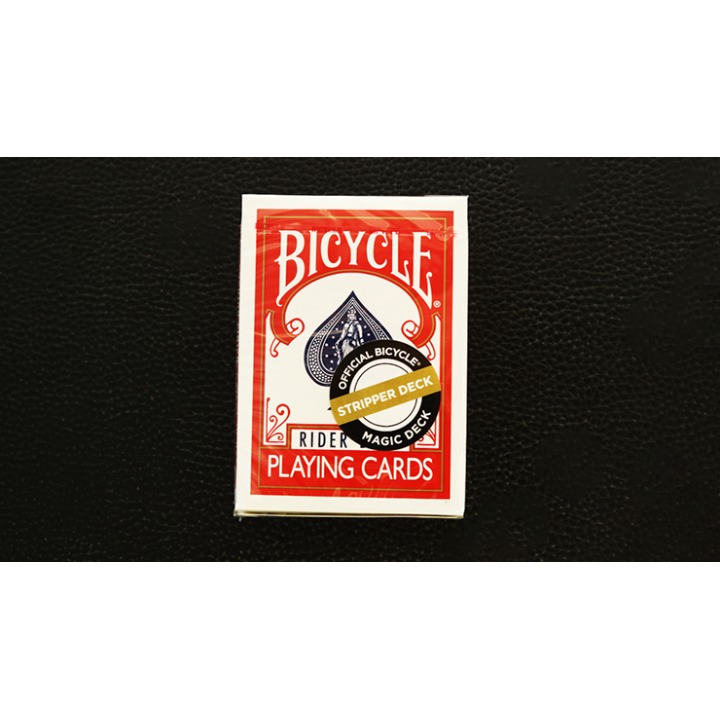 Stripper Deck Bicycle (Red) by US Playing Card