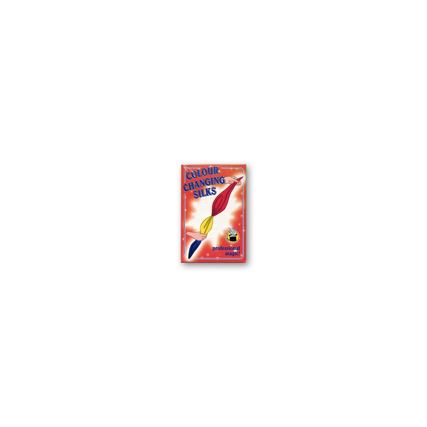 Color Changing Silks 4 color silks 12 inch (red/yellow bo x) by Vincenzo Di Fatta