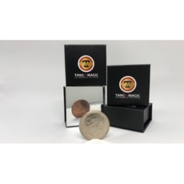 Copper Silver Coin (Half Dollar/English Penny) (D0060) by Tango