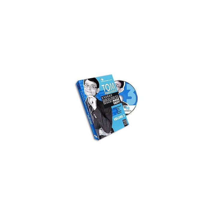 Mullica Expert Impromptu Magic Made Easy Tom Mullica- 3, DVD