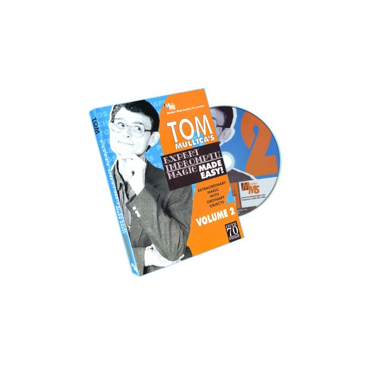 Mullica Expert Impromptu Magic Made Easy Tom Mullica- 2, DVD