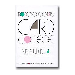 Card College Volume 4 by Roberto Giobbi - Book