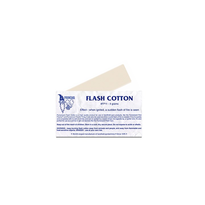 Theatre Effects Pyrowizard™ Flash Cotton - 4 grams