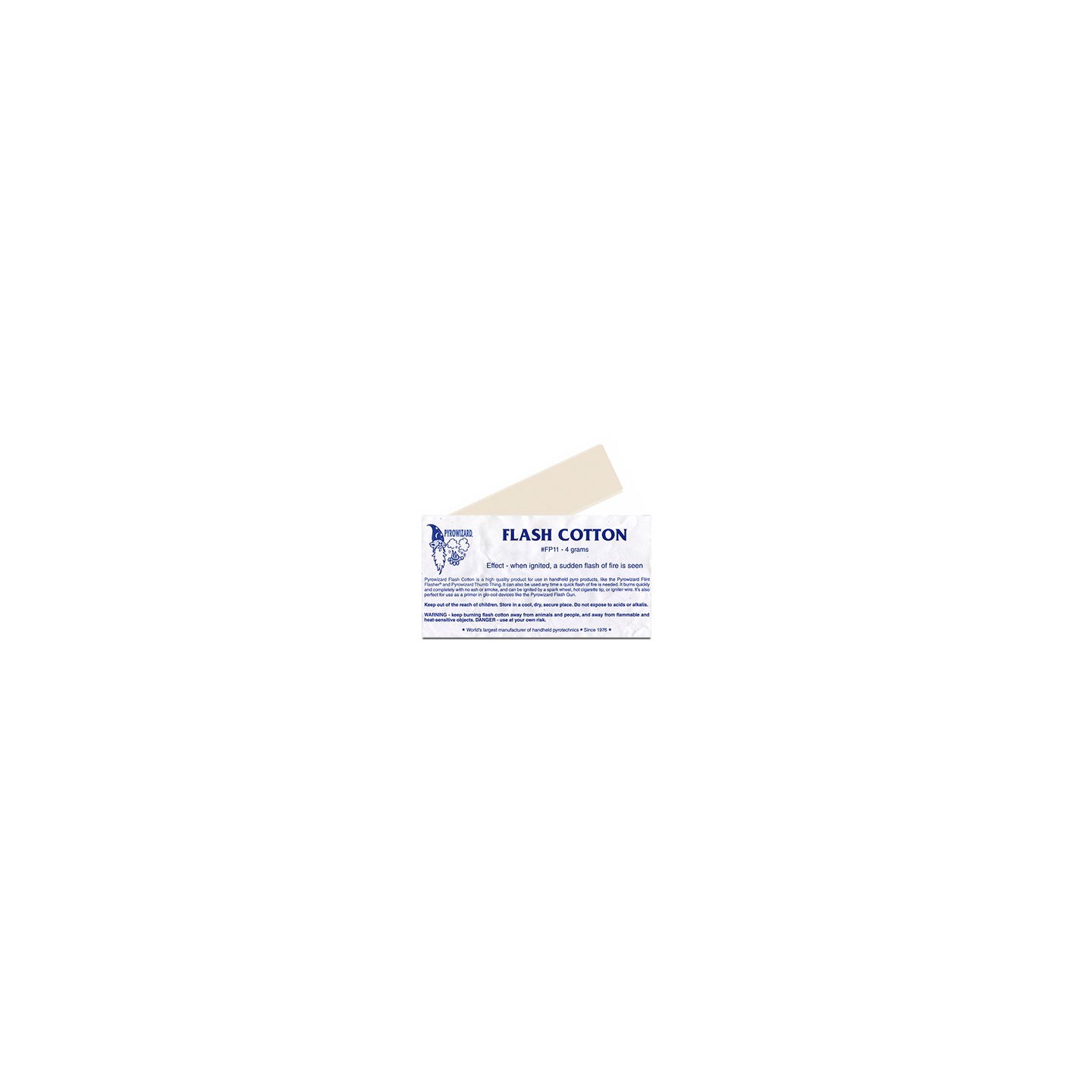 Theatre Effects Pyrowizard™ Flash Cotton - 4 grams