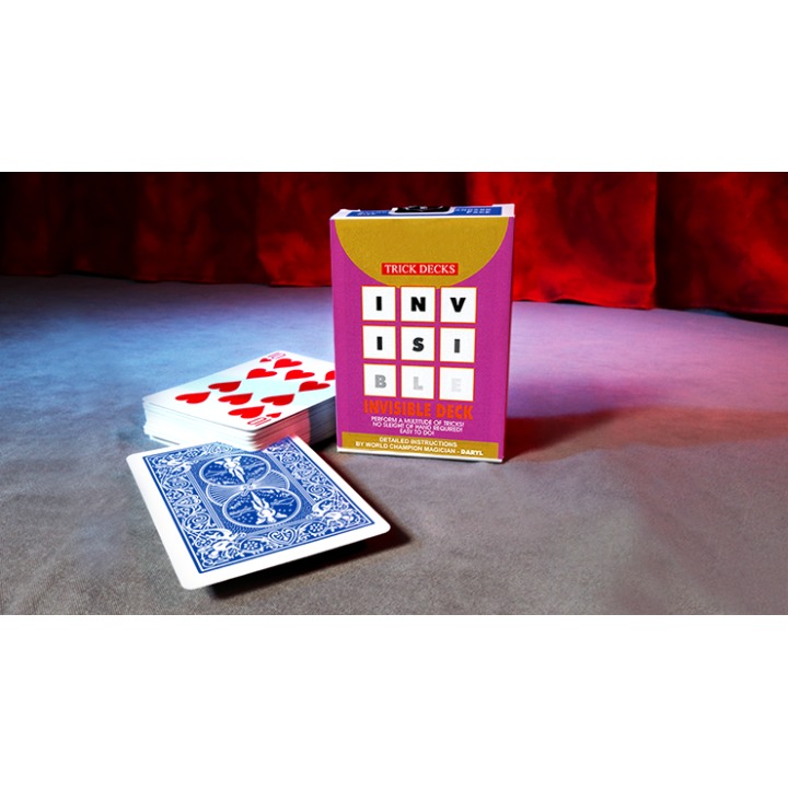 Invisible Deck Bicycle (Blue)