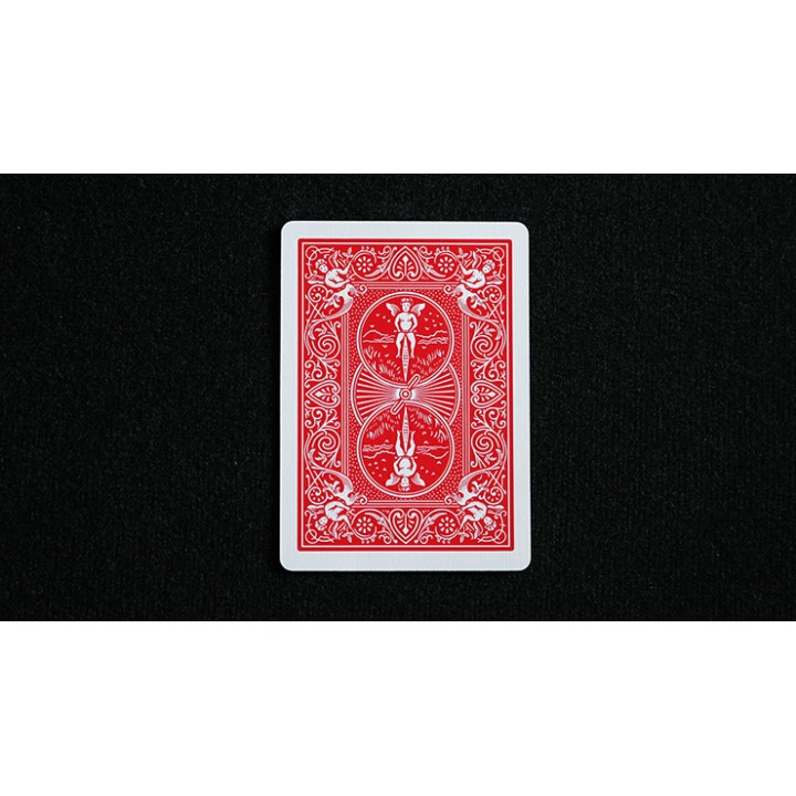 Three and a Half Bicycle Rider Back (Red Club 3 1/2)