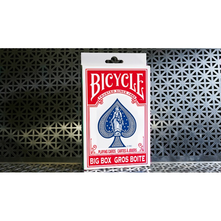 Big Bicycle Cards (Jumbo Bicycle Cards, Red)