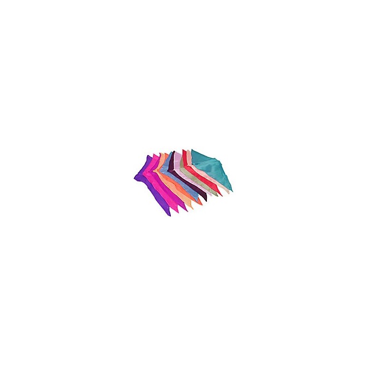12 inch Diamond Cut Silks - 12-pack (Assorted Colors) by Vincenzo Di Fatta