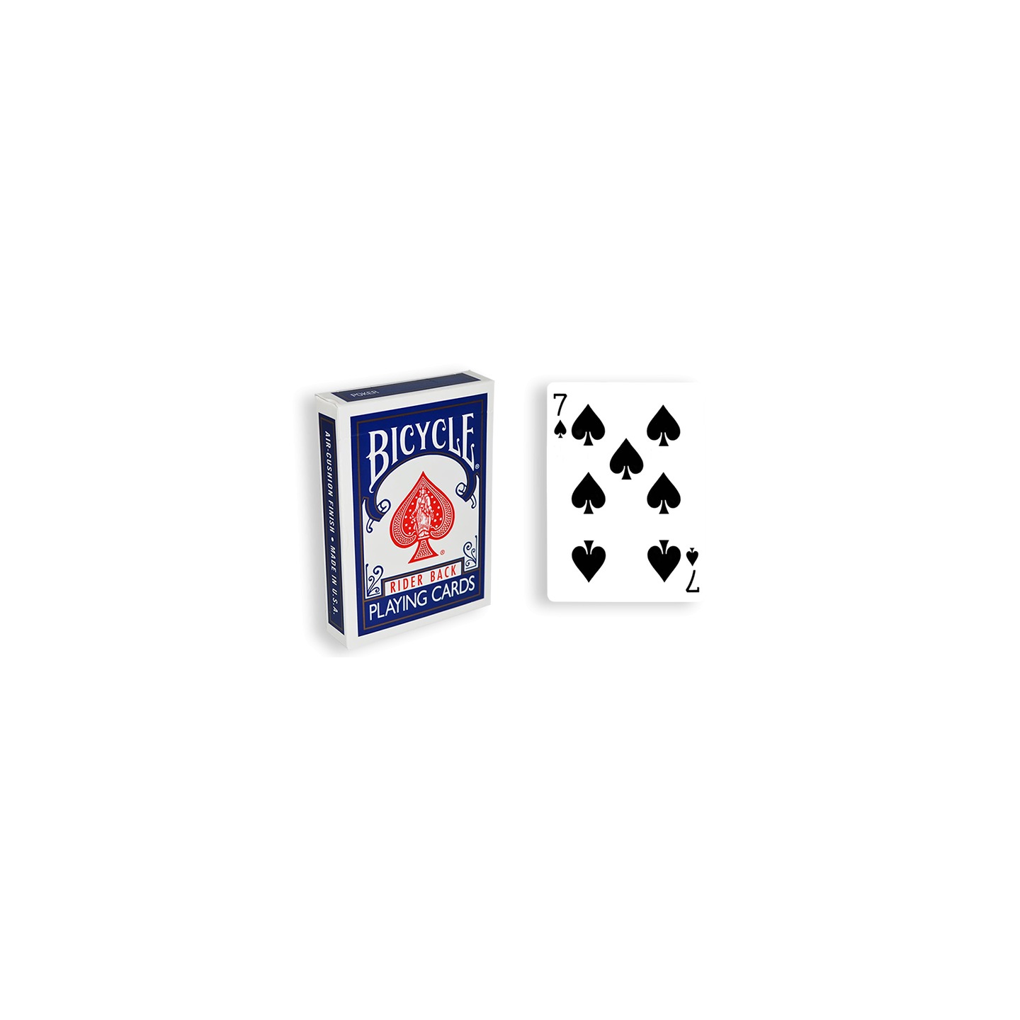 Blue One Way Forcing Deck (7s)