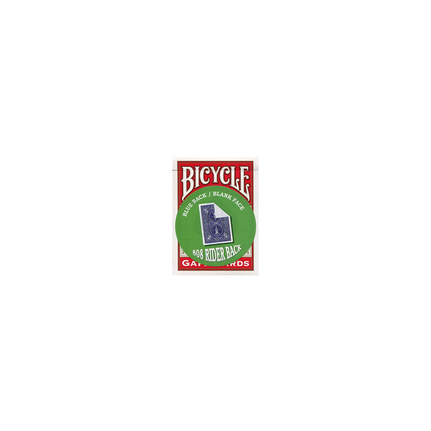 Blank Face Bicycle Cards (Blue)
