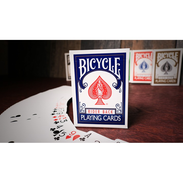 Bicycle Playing Cards Poker (Blue) by US Playing Card Co