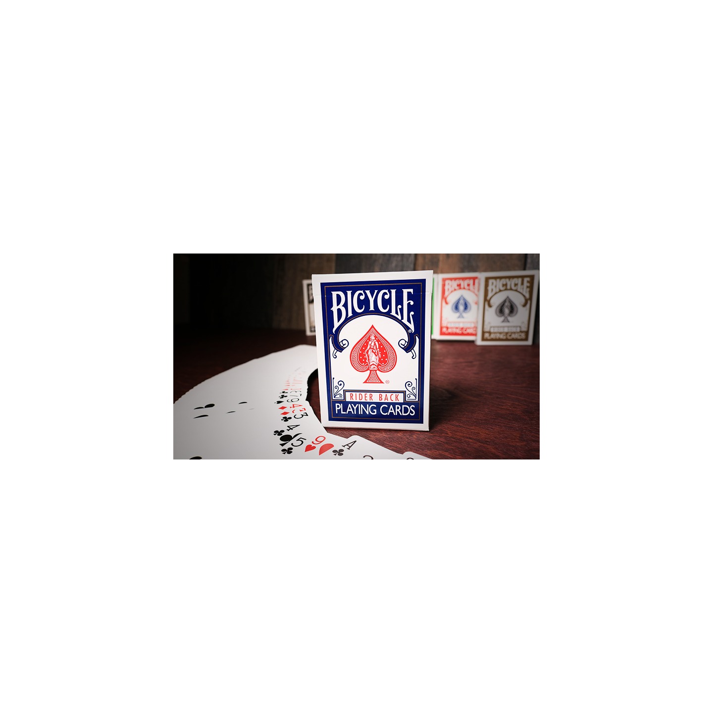 Bicycle Playing Cards Poker (Blue) by US Playing Card Co