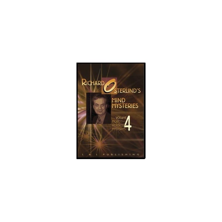 Mind Mysteries Vol 4 (More Assorted Mysteries) by Richard Osterlind - DVD