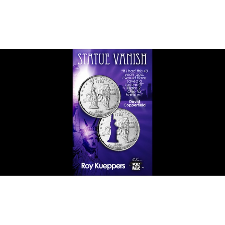 Statue Vanish (Gimmicks and Online Instructions) by Roy Kueppers