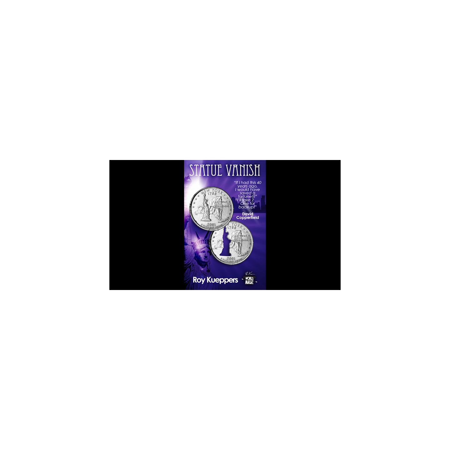 Statue Vanish (Gimmicks and Online Instructions) by Roy Kueppers