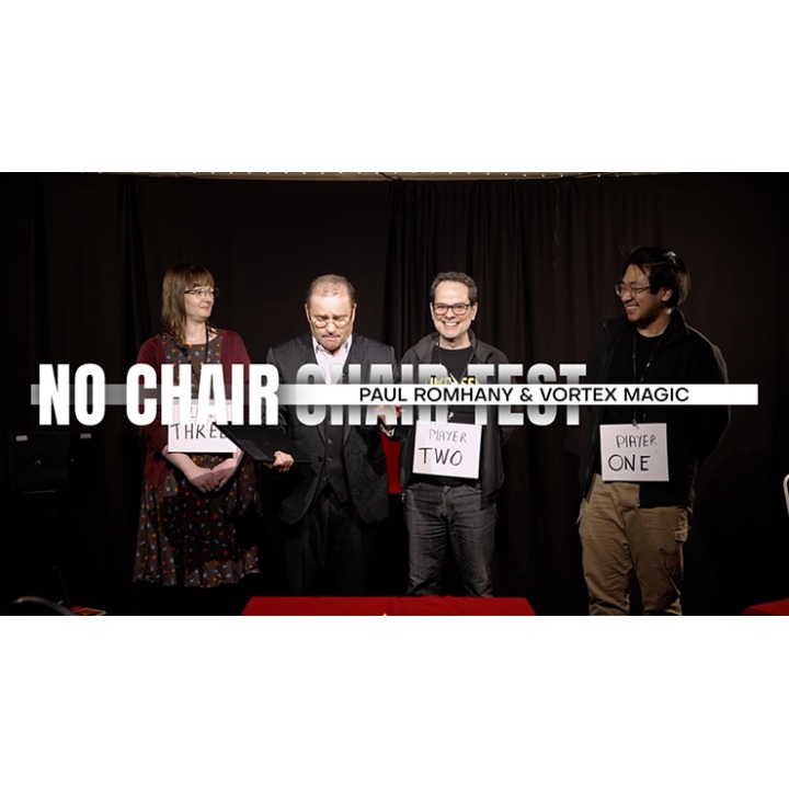 Vortex Magic Presents THE NO CHAIR CHAIR TEST - by Paul Romhany