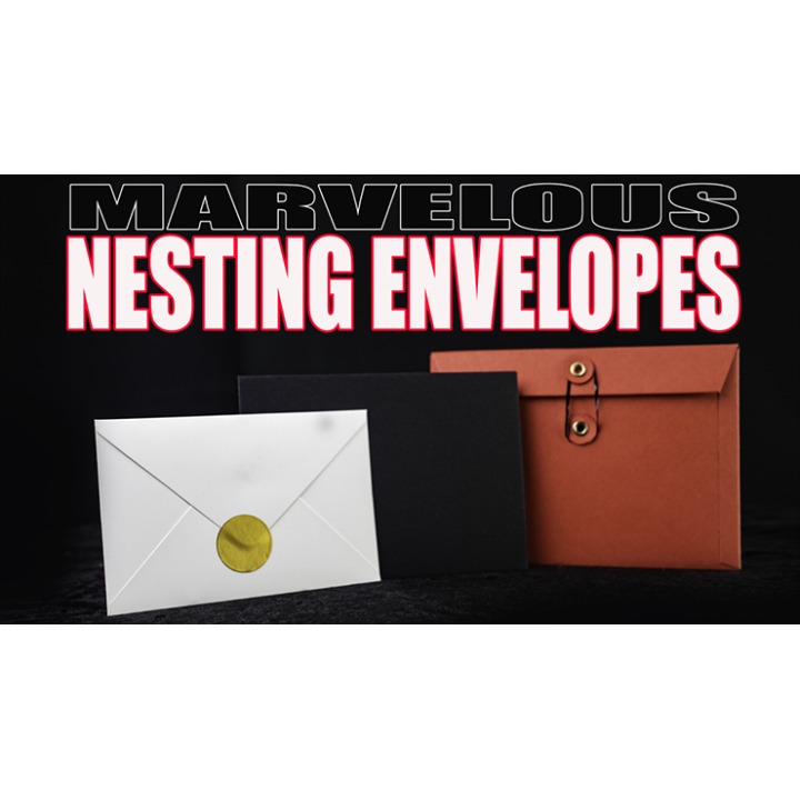 Marvelous Nesting Envelopes (Gimmicks and Online Instructions) by Matthew Wright