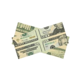 MAGIC MISMADE BILL (USD 20 Dollar Bill) by Diamond Jim Tyler