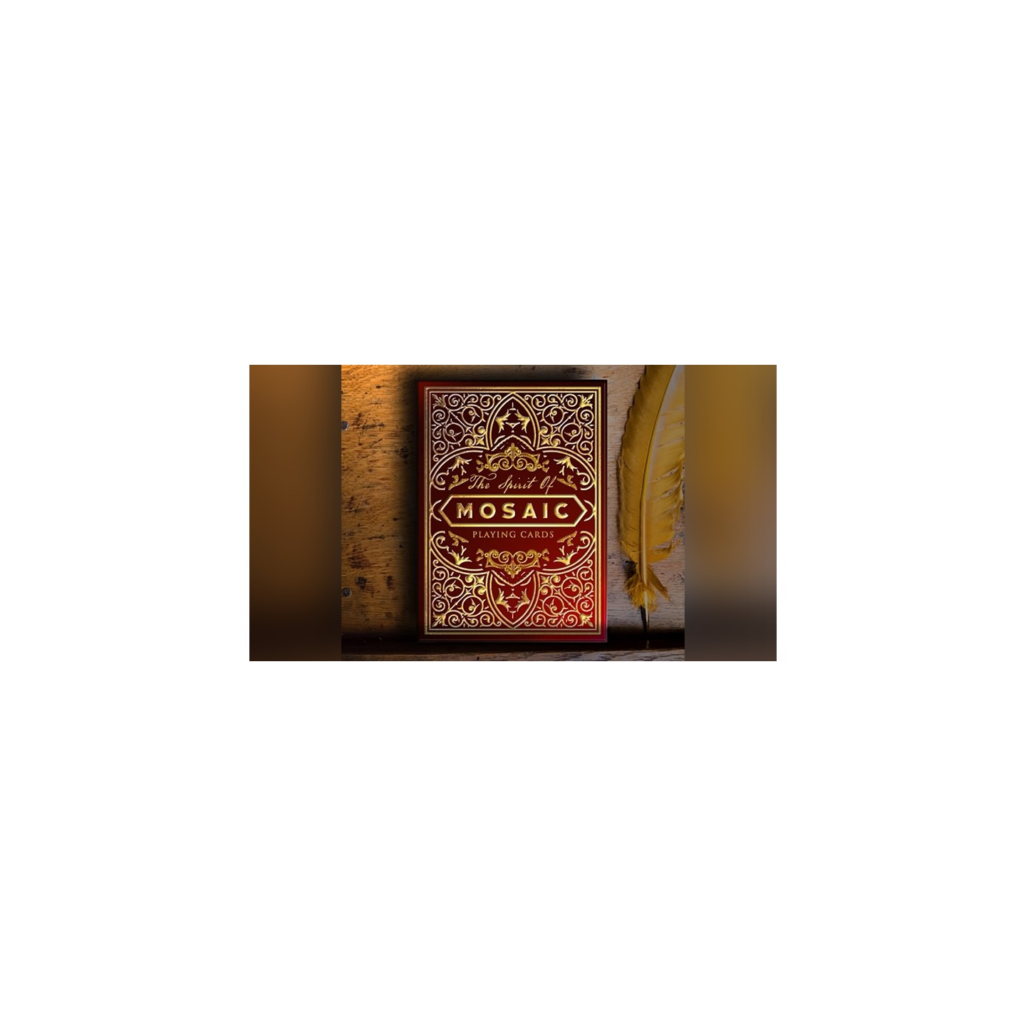 The Spirit of The Mosaic (Red) Playing Cards