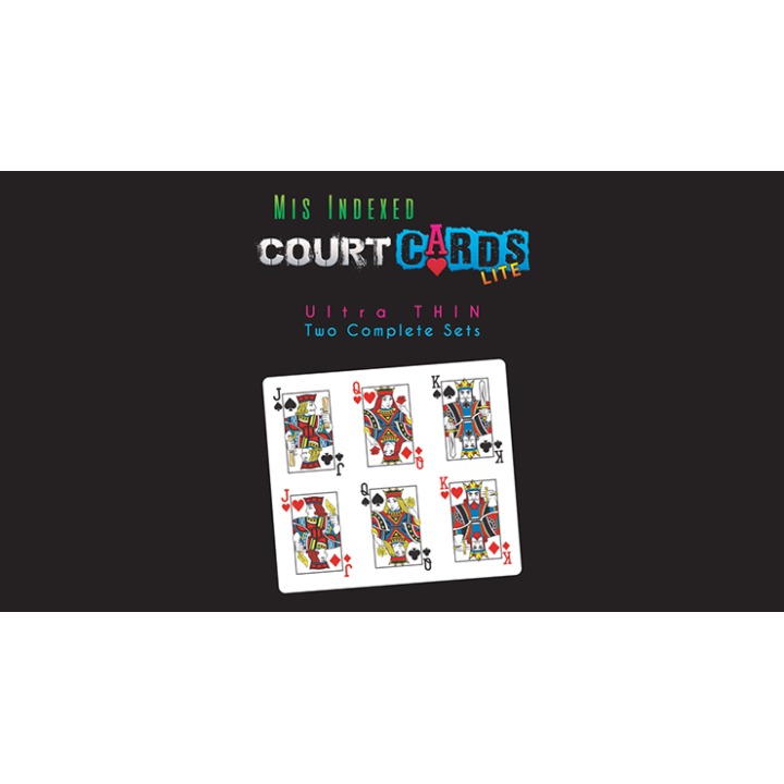 Mis-Indexed Court Cards (LIGHT) - Pack of 12 by Steve Dela