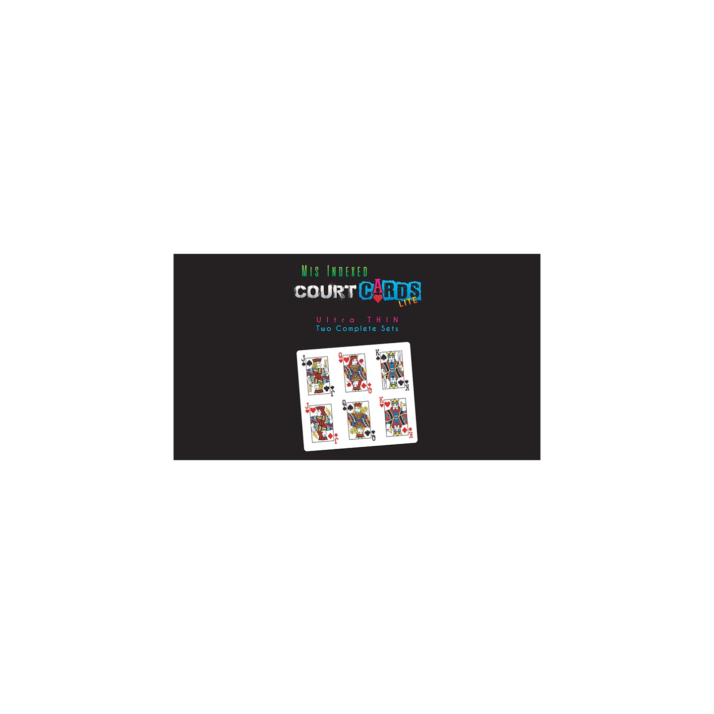 Mis-Indexed Court Cards (LIGHT) - Pack of 12 by Steve Dela