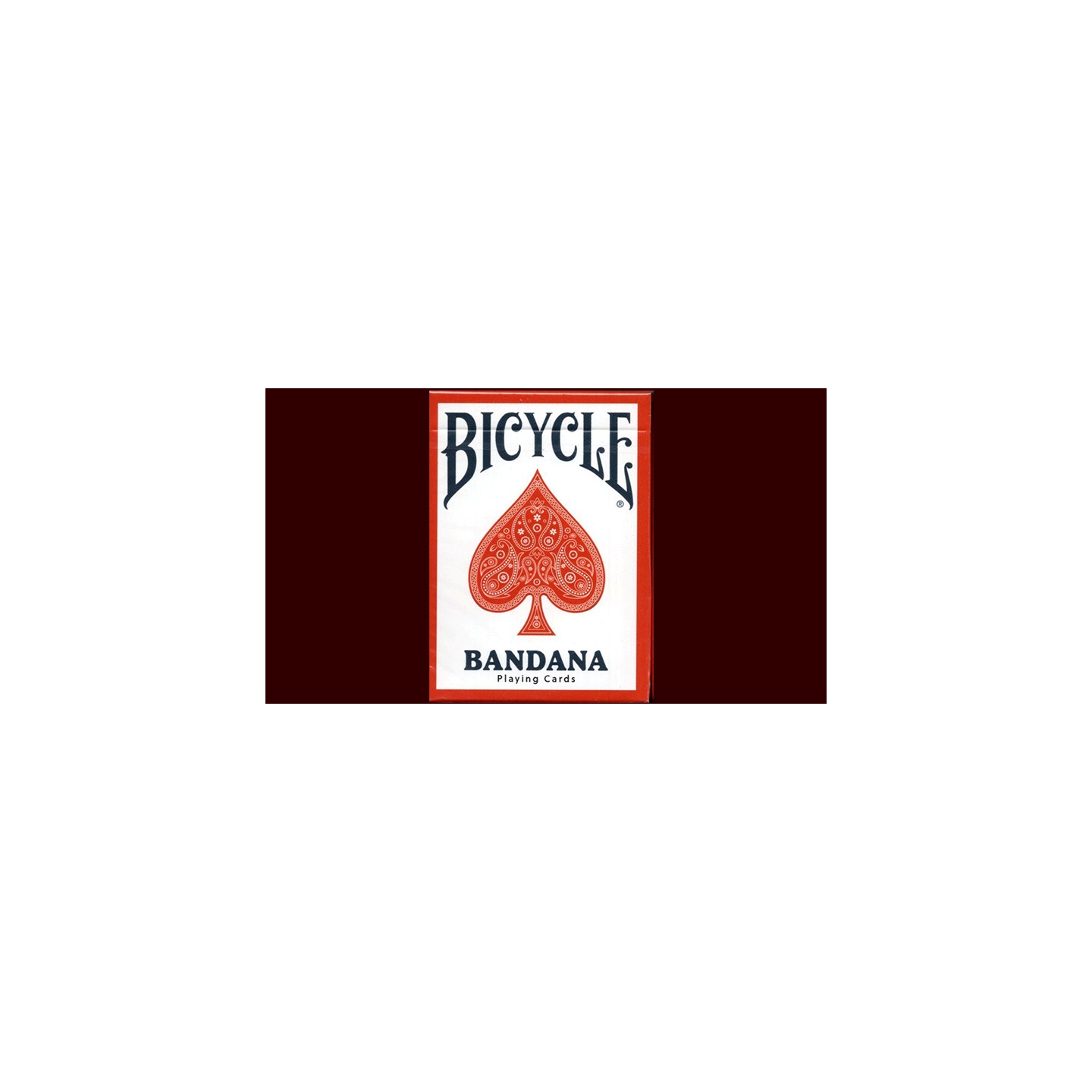 Bicycle Bandana (Red) Playing Cards