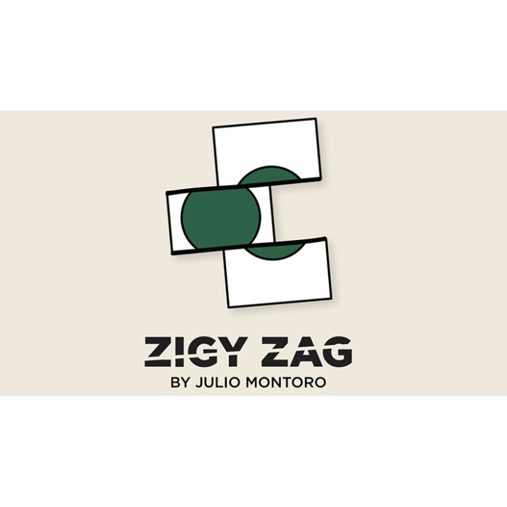 ZIGYZAG (Gimmicks and online Instructions) by Julio Montoro