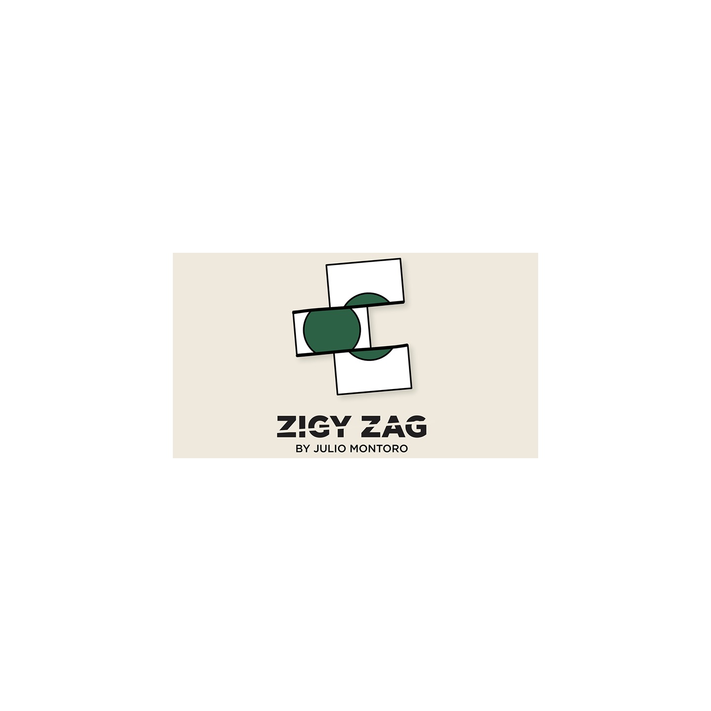 ZIGYZAG (Gimmicks and online Instructions) by Julio Montoro