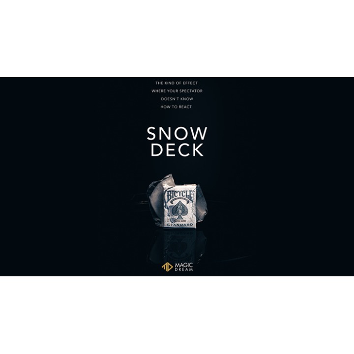 SNOW DECK By Yoan TANUJI & Magic Dream (Gimmicks and Online Instructions)