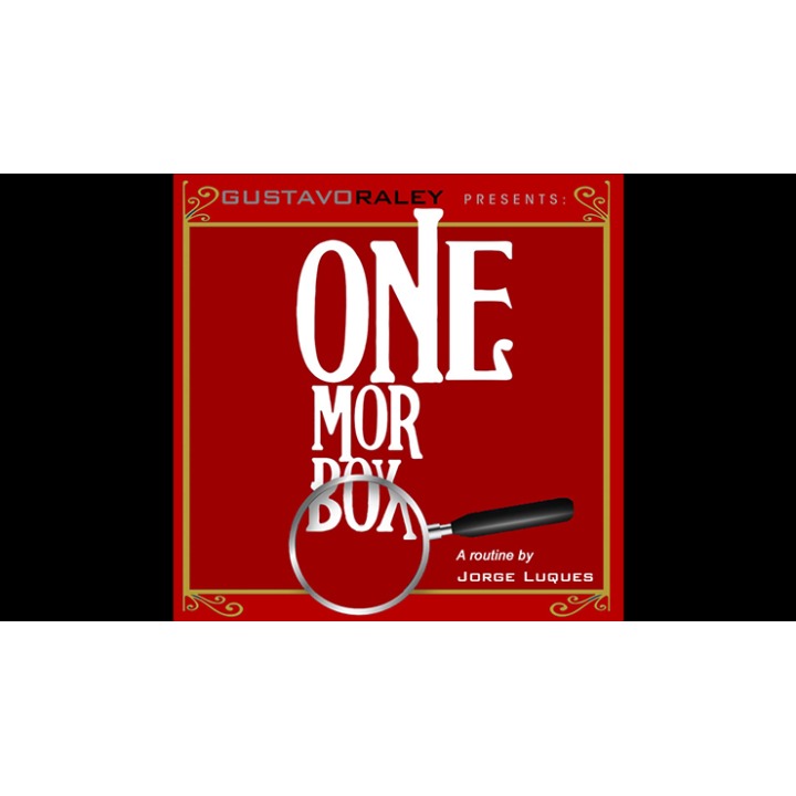 ONE MORE BOX RED (Gimmicks and Online Instructions) by Gustavo Raley