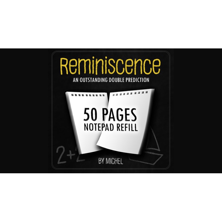 Refill for Reminiscence (50 pages) by Michel