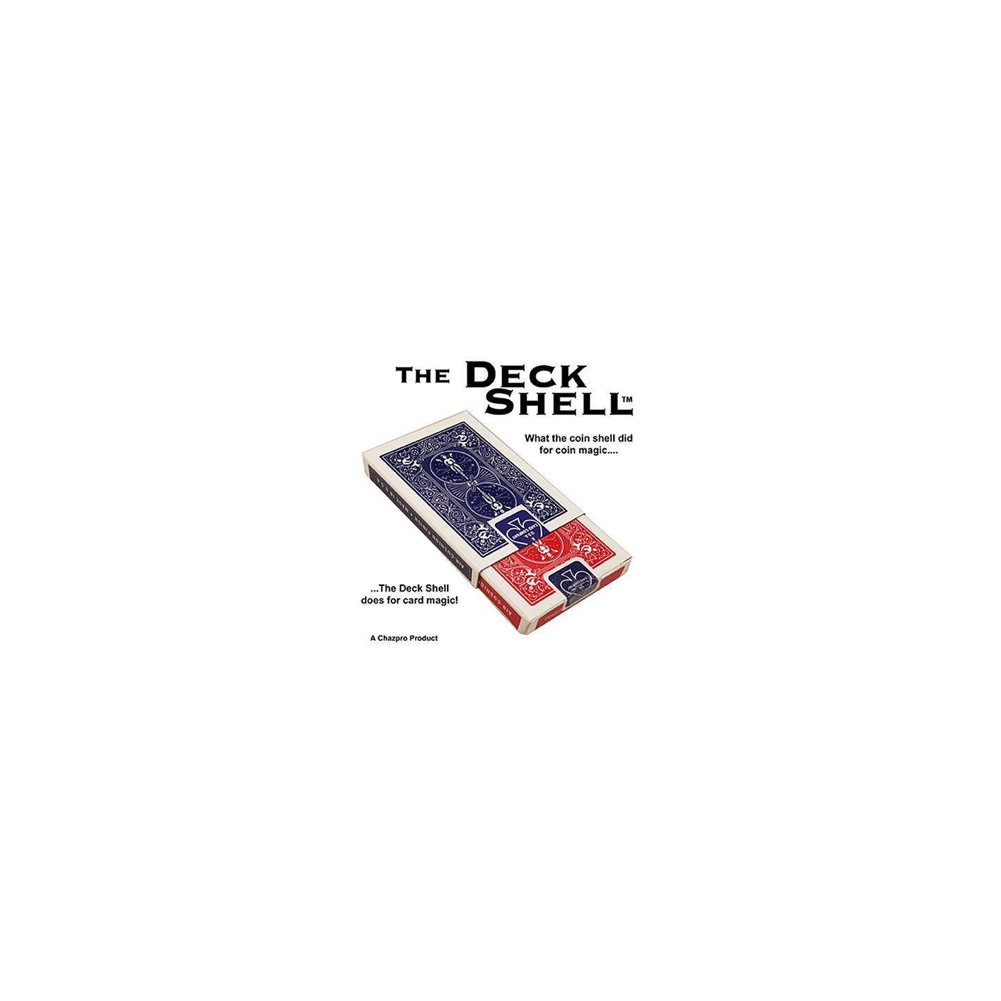 Deck Shell 2.0 Set (Blue Bicycle) by Chazpro Magic