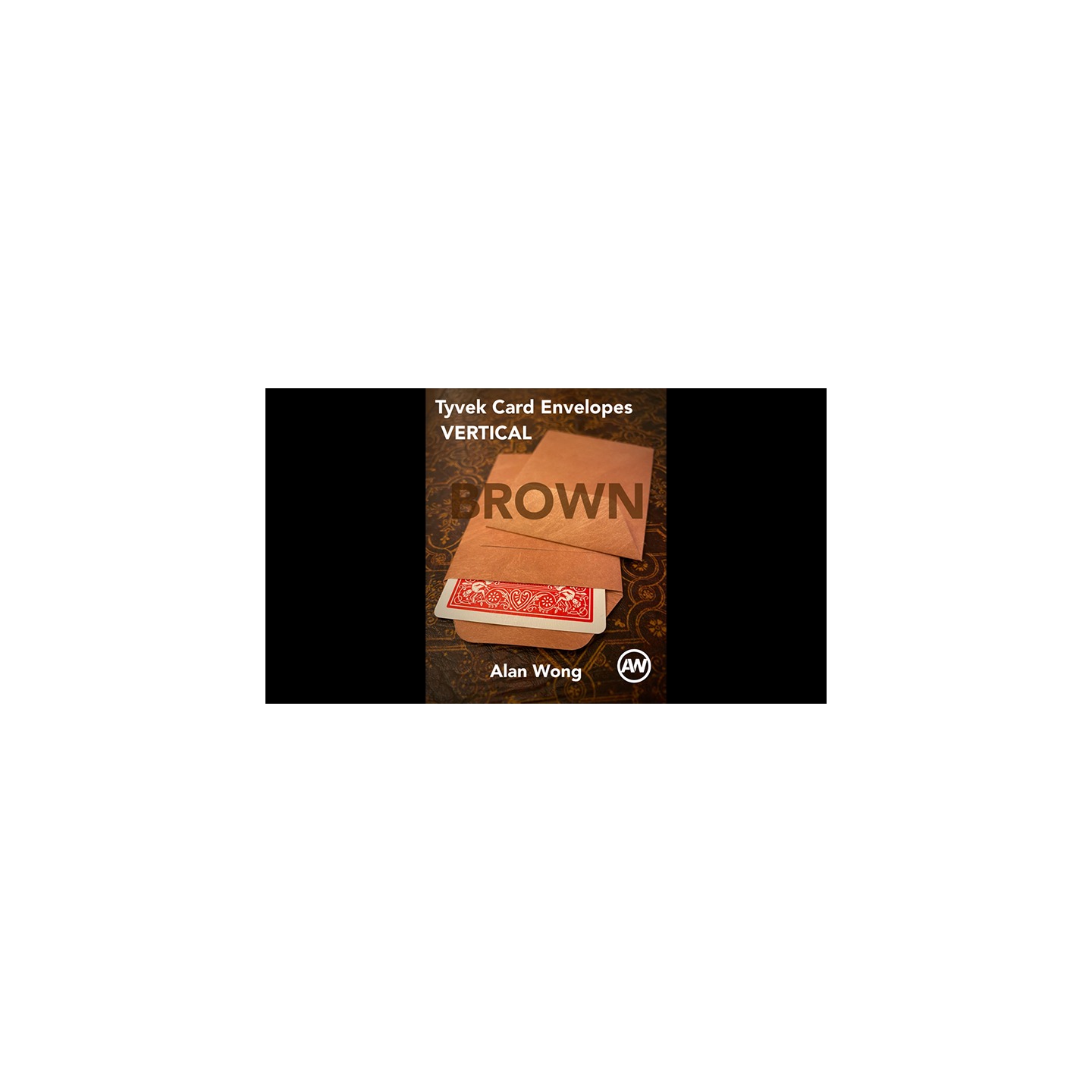 Tyvek VERTICAL Envelopes BROWN (10 pk.) by Alan Wong