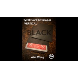 Tyvek VERTICAL Envelopes BLACK (10 pk.) by Alan Wong