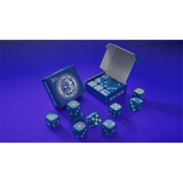 Forcing Dice Set by IARVEL Magic (Blue)