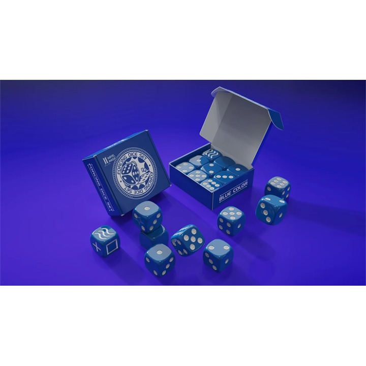 Forcing Dice Set by IARVEL Magic (Blue)