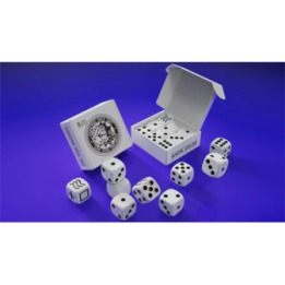 Forcing Dice Set by IARVEL Magic (White)