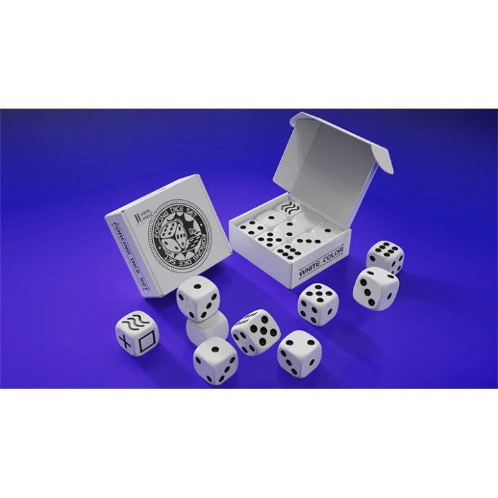 Forcing Dice Set by IARVEL Magic (White)