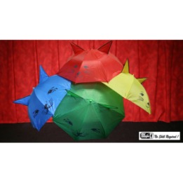 Umbrella Production Silk by Mr. Magic (4 Umbrellas)