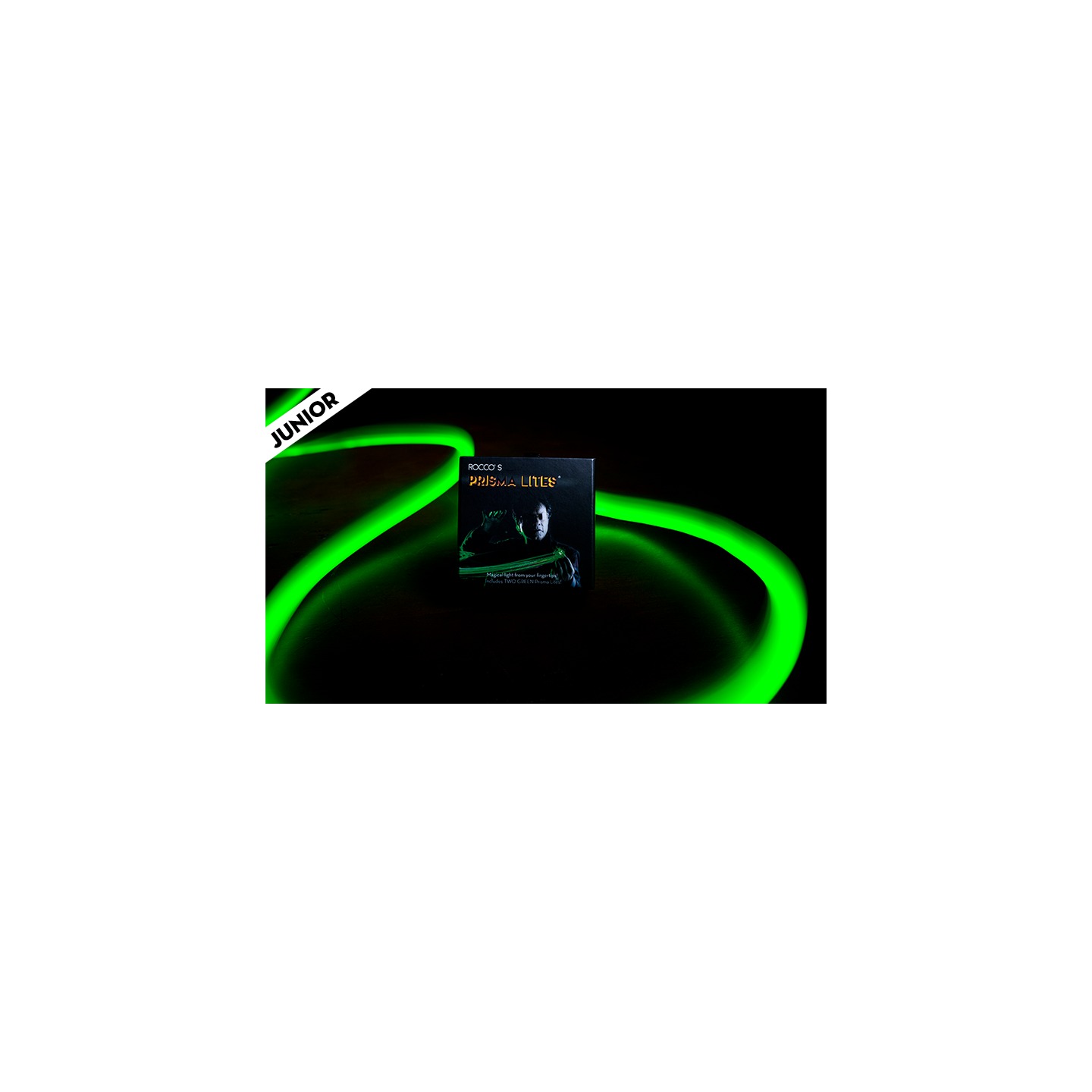 Rocco's SUPER BRIGHT Prisma Lites Pair JUNIOR (Green)