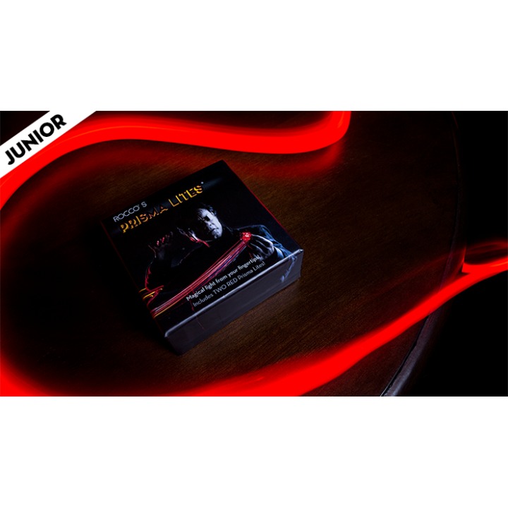 Rocco's SUPER BRIGHT Prisma Lites Pair JUNIOR (Red)