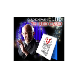 Cardiographic LITE RED CARD by Martin Lewis