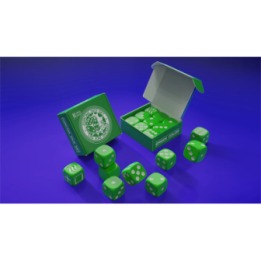 Forcing Dice Set by IARVEL Magic (Green)