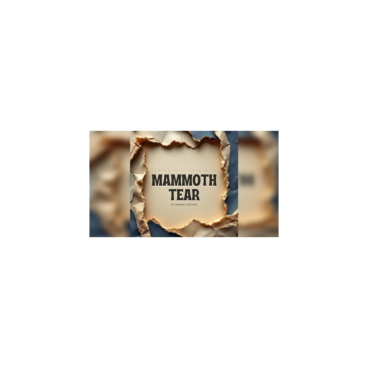 Mammoth Tear by Abhinav Bothra video DOWNLOAD
