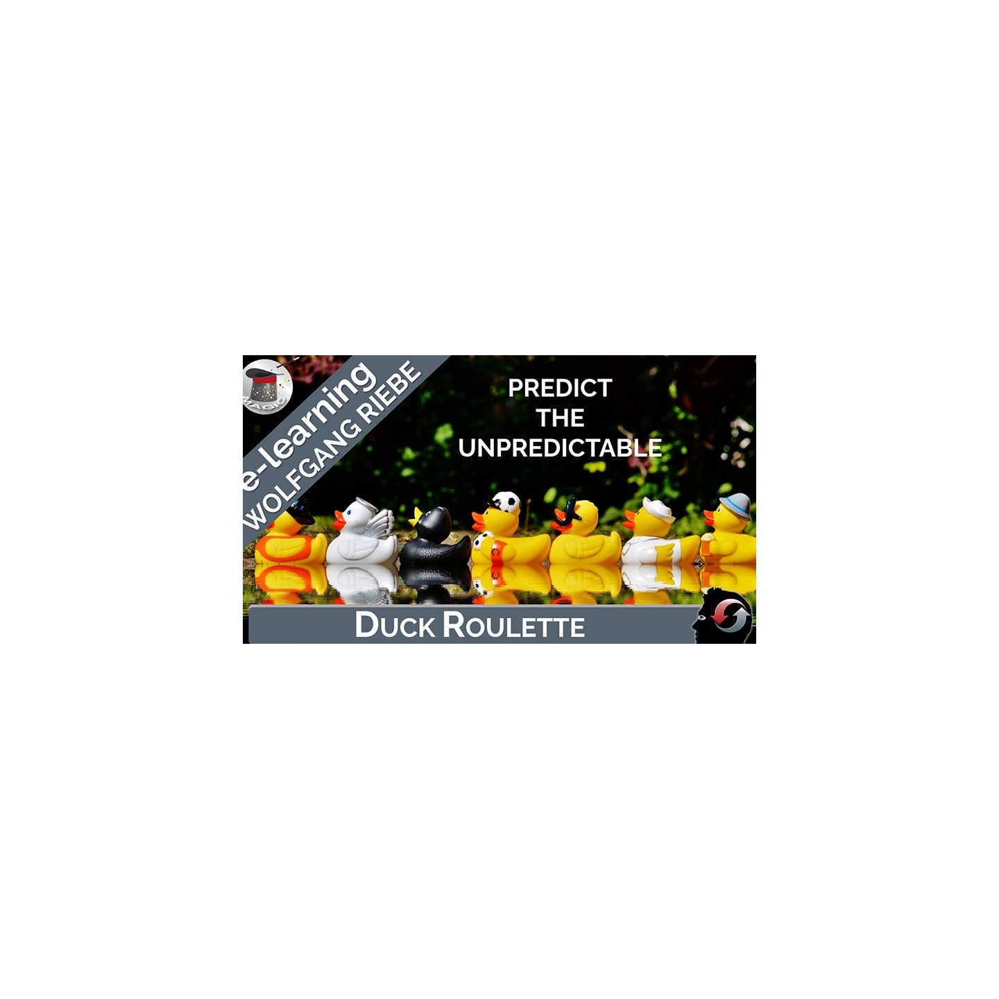 Duck Roulette: Predicting The Unpredictable by Wolfgang Riebe (Mixed Media DOWNLOAD)