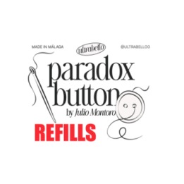Paradox Button Refill (10 buttons + 1 envelope) by Julio Montoro and Ultrabello