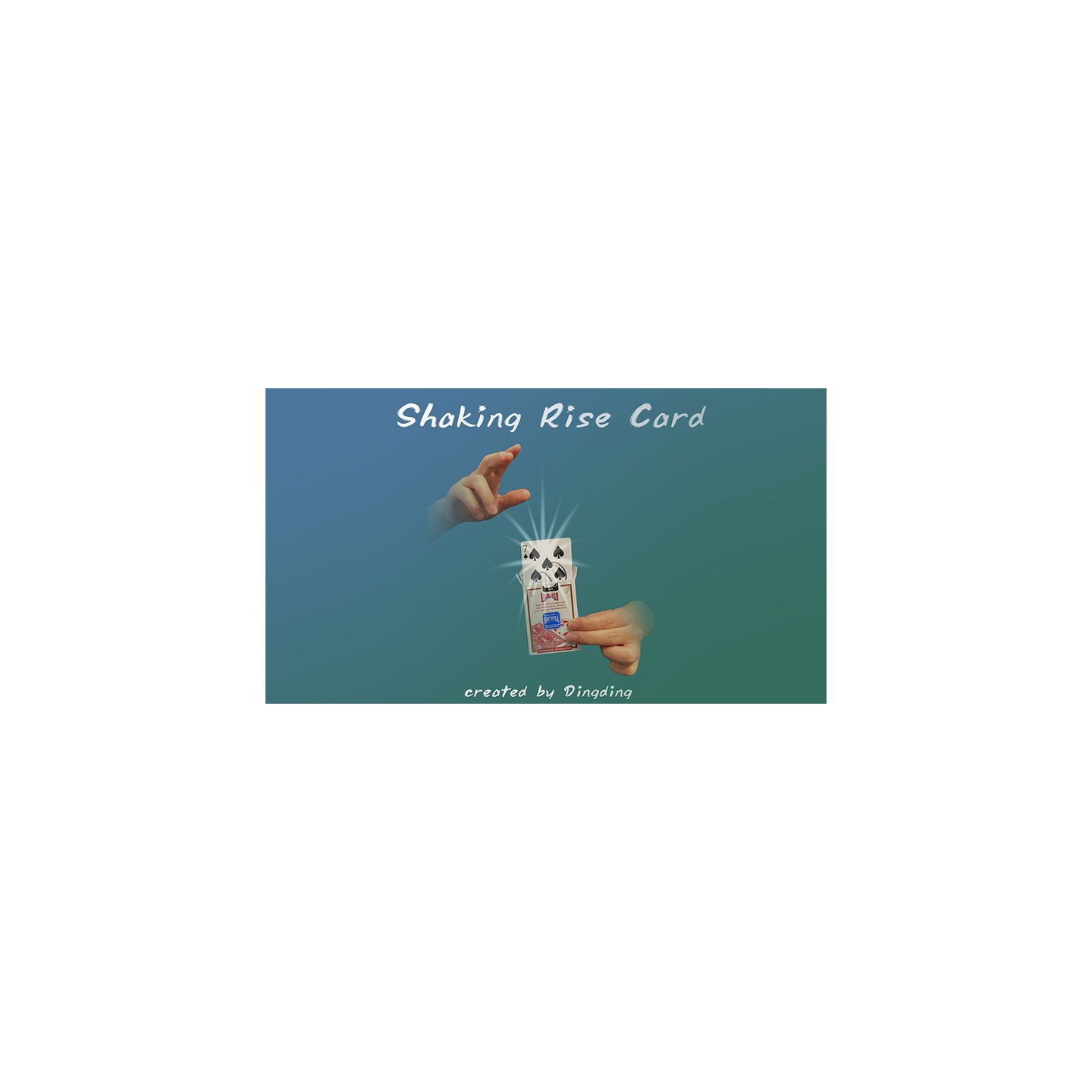 Shaking Rise Card by Dingding - DOWNLOAD