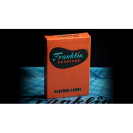 FRANKLIN BBQ CLASSIC ORANGE PLAYING CARDS