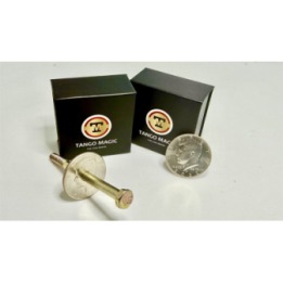 Screw Coin (Half Dollar) by Tango Magic