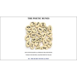 THE POETIC RUNES RUNE STONE READING & ASTROLOGY RELATED POEMSTO HELP YOU BECOME A MASTER FORTUNE TELLER by The Secret Mystical P